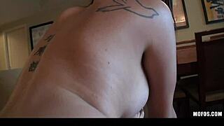 yo, check this big-tit bikini brunette sucking and fucking hard