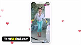 Hey, this retro housewife's cam quickie blew my mind