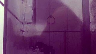 curvy brunette bathroom pounding with boss