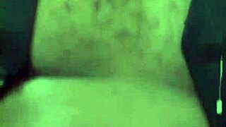 Damn, vanessa hill slurps two cocks deep in double blowjob!