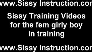 i teach you real sissy cock taking