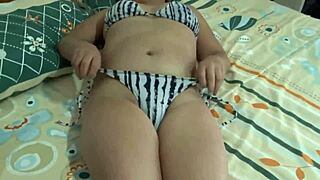 innocent glances hide as my horny wife fingers her thick hairy beaver