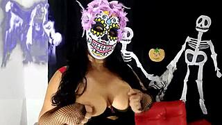 horny catrina rams dildo deep squirting orgasms all night