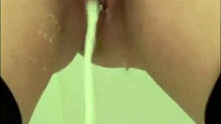 Aqua pola milf squirts wildly in hot shaved pussy pee compilation