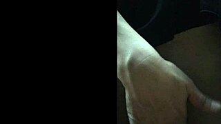 Gentle Touch on Curly Latina's Intimate Spot