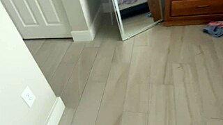 Trinity Olsen caught masturbating leads to creampie riding