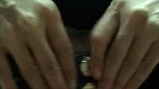 Gentle Touch on Curly Latina's Intimate Spot