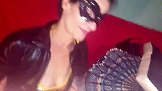 52yo amateur mature belle licks and fingers her wet pussy solo