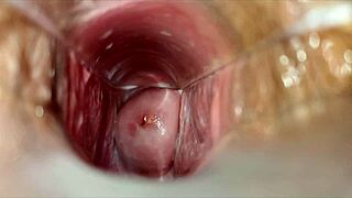 She hits intense close-up vaginal orgasm waves