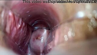 She hits intense close-up vaginal orgasm waves