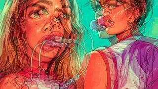 i'm addicted to sucking her milky lactating tits