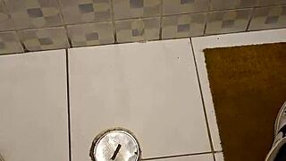 hot latina milf catches me stroking and deepthroats till i explode in her mouth