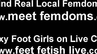 Holy fuck, get ready for a whole night of lesbian femdom foot fetish BDSM domination!