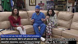 Solana delivers teasing blowjob before getting pounded and cum-filled deep