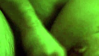 blonde moans loud from intense pussy fingering