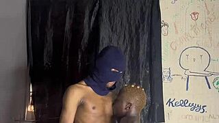 check out this ebony babe taking huge curved black cock deep