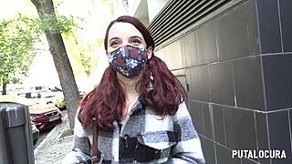 horny petite ohana 18+ swallows torbe's cum in slutty catch