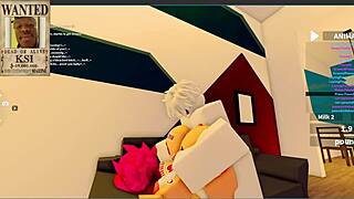 fucking this nasty big tits babe missionary on my yacht roblox style 😈🍆