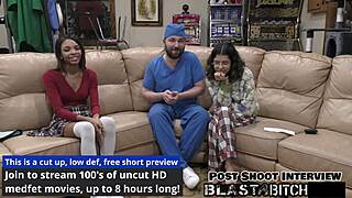 Solana delivers teasing blowjob before getting pounded and cum-filled deep