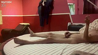 Couple Explores Front and Back Views