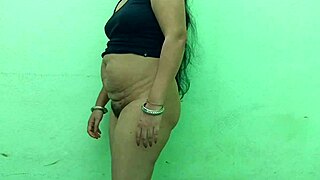 Skinny Indian Roommate Lifts Skirt for Hard Fuck