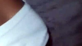 Public tease escalates to hot blowjob