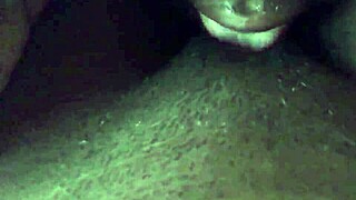 hey horny ebony babe craves that sloppy head action 😈👅