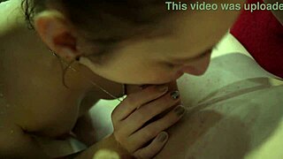 sneaking into the shower for a steamy babysitter blowjob sounds hot right?