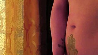 exhibitionist skinny babe flashes and masturbates her wet pussy close up