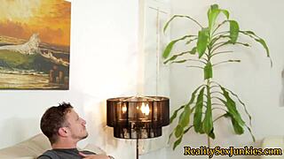 Pornstar Brunette Craves Hardcore Pounding and Facial Finish