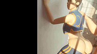 chun-li gets assfucked spanked in hardcore compilation