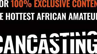 busty ebony model's tight ass takes huge white cock deep!