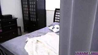 blonde college slut takes suspended anal cock hd