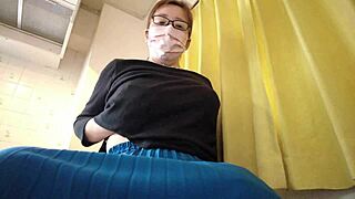 Married Japanese Milf Masturbates Huge Tits In Kitchen