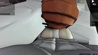 Hot Prostitute Teases Bent Over Doggystyle Game