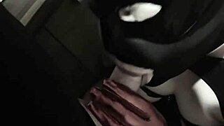 bbw babysitter milf deepthroats monster cock before halloween anal creampie closeup