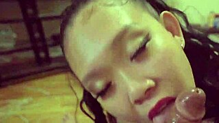 hey stepdaddy, watch me gag on your huge cock like a pro pov blowjob