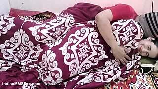 this hairy indian wife gets her pussy creampied deep