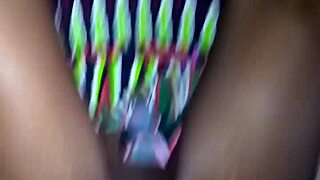 ebony hooker's creamy cunt filled with big black cock cum