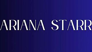 Tall Ariana Starr Curves Shine in Bedroom Cannon Encounter