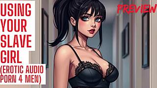 hey, i'm using my wet slave girl for your deep joi hfo asmr