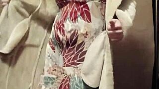 check out this french slave's sexy striptease