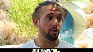 tiny brunette brooke haze fucked hard outdoor with facial cumshot