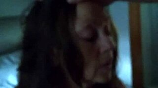 Real fan unloads thick cum mouthful down amateur milf's throat