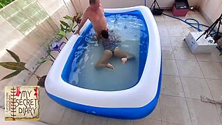 Outdoors blowjob compilation from my secret juicy pussy diary 😏