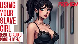 hey, i'm using my wet slave girl for your deep joi hfo asmr