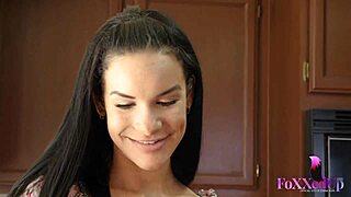 eden sin moans as she gets cunnilingus and intense finger play