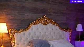 Juicy Jessye Teases Big Tits Pierced Nipples Dildo Fucks Pussy