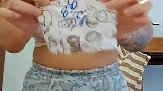 Horny Headlight Lights Up Huge Tits