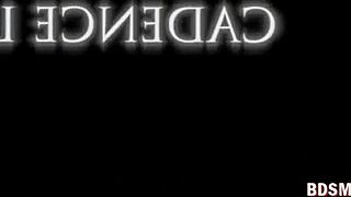 blonde bimbo bound dominated and pierced tits ravaged